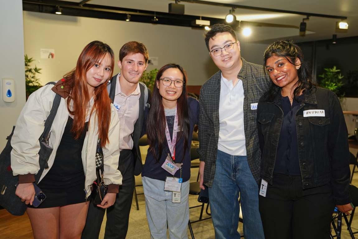 HealthHaus guests together after the event